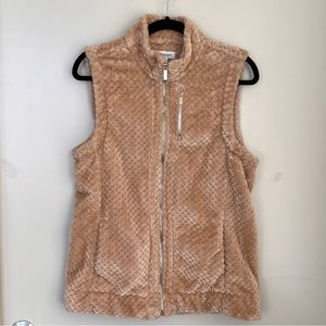Calvin Klein Brown Teddy Vest